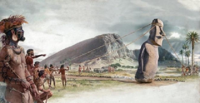 Bí mật tượng đá đảo Phục sinh 