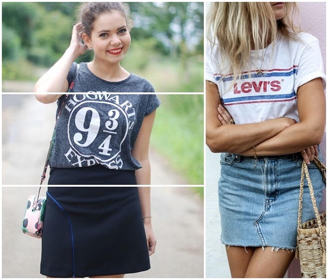 Công thức mix áo thun họa tiết cực chuẩn cho mùa hè thêm tươi