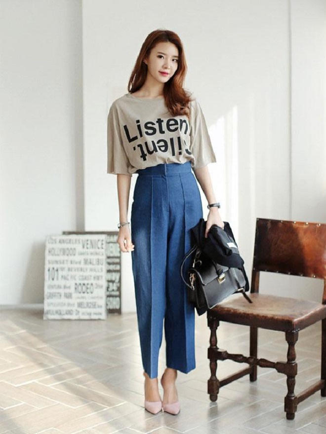 Cách chọn đồ cho nàng chân ngắn