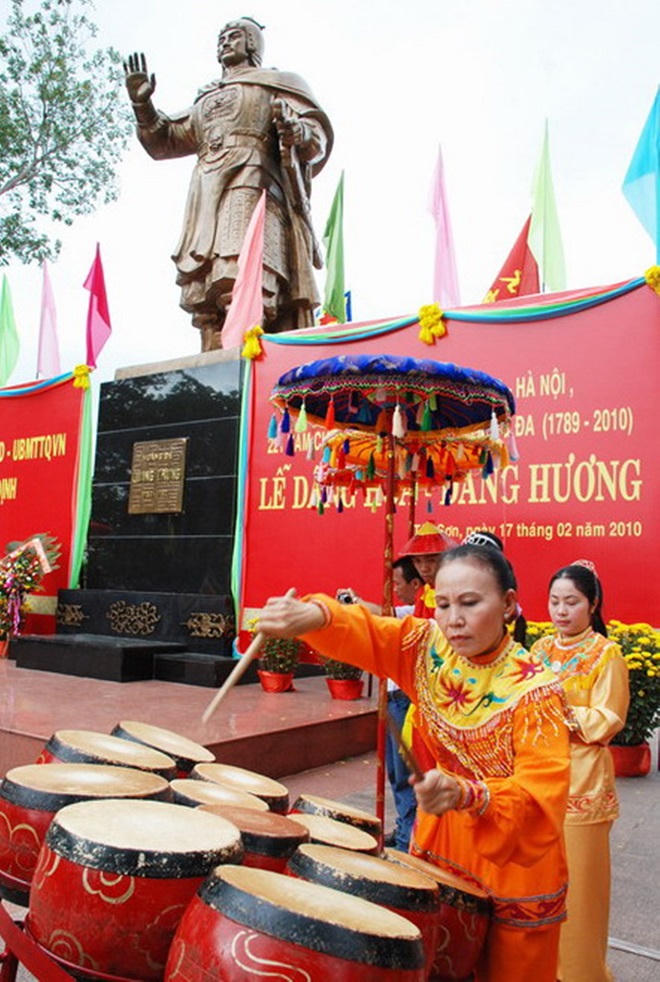 'Nữ tướng 'giữ hồn' trống trận Tây Sơn