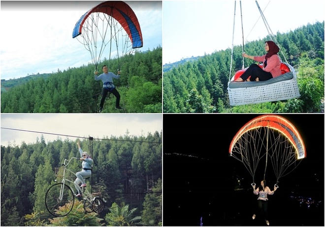 Khu du lịch không dành cho người sợ độ cao ở Indonesia