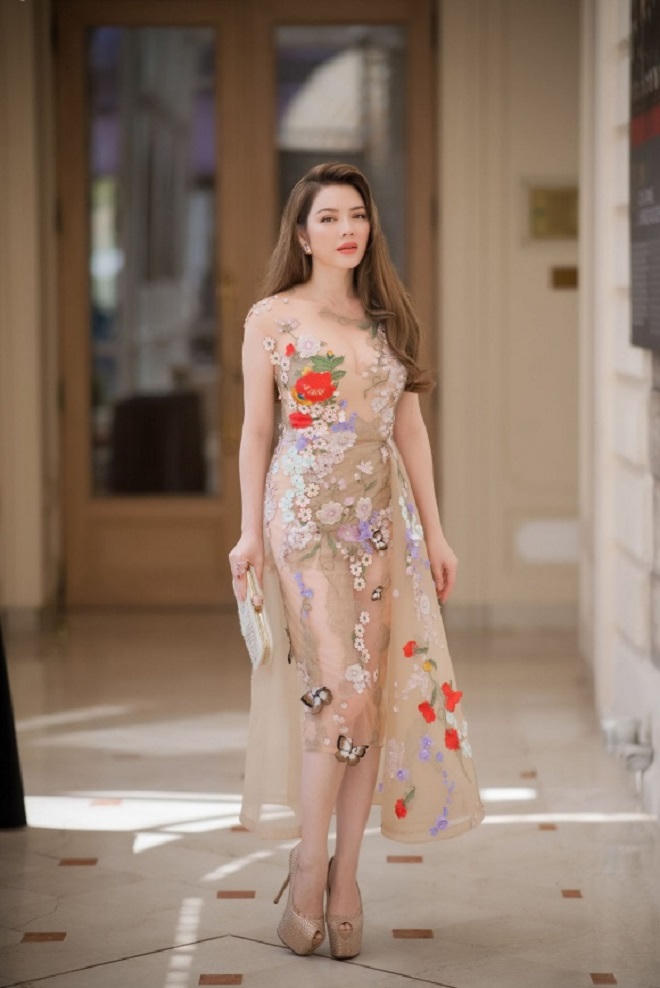 Nhã Phương khoe đẳng cấp nhan sắc không kém cạnh dàn Hoa hậu danh tiếng