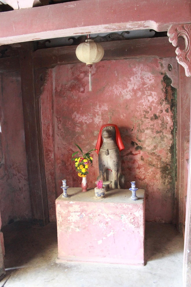 Kỳ thú biểu tượng 'Thần Hầu', 'Linh Cẩu' ở Chùa Cầu Hội An 