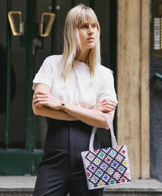 Túi kết cườm khiến tín đồ thời trang thế giới mê đắm