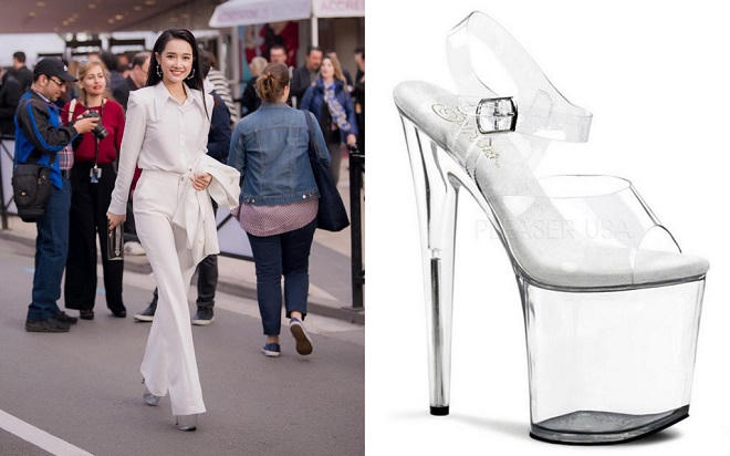 Nhã Phương nhập hội diện giày 20 cm cùng dàn mỹ nhân Việt