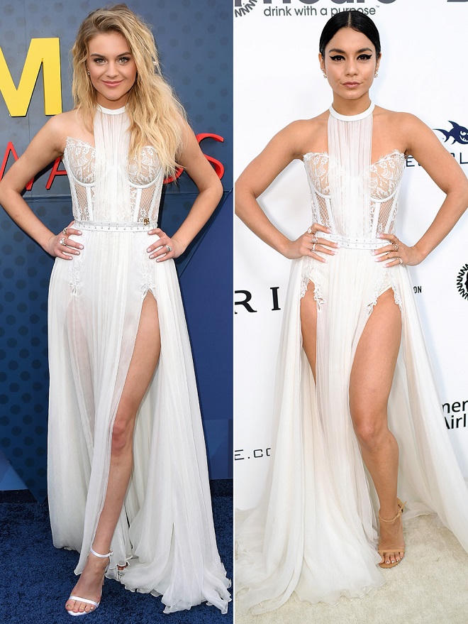 Những màn 'mặc chung' váy áo mới nhất của người đẹp quốc tế