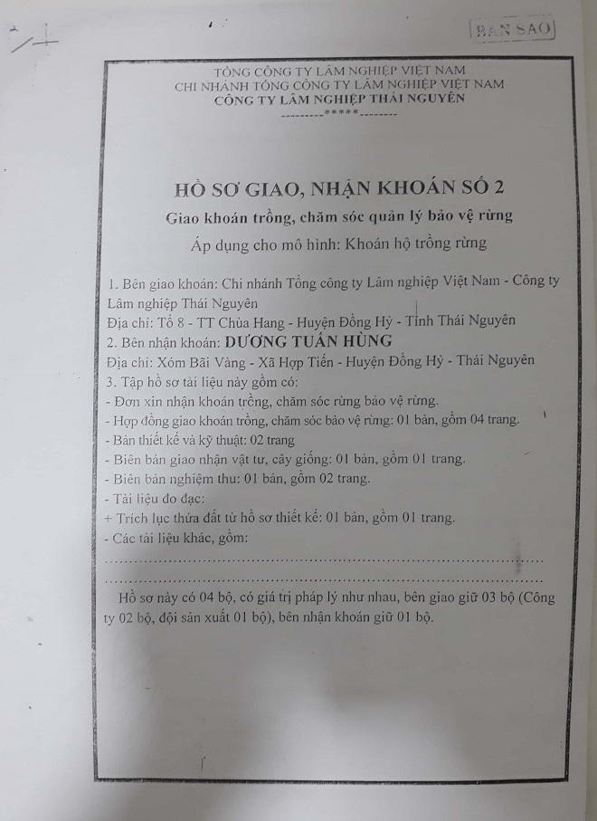 Thái Nguyên: Dân trồng rừng còng lưng với “phát canh thu tô” thời hiện đại