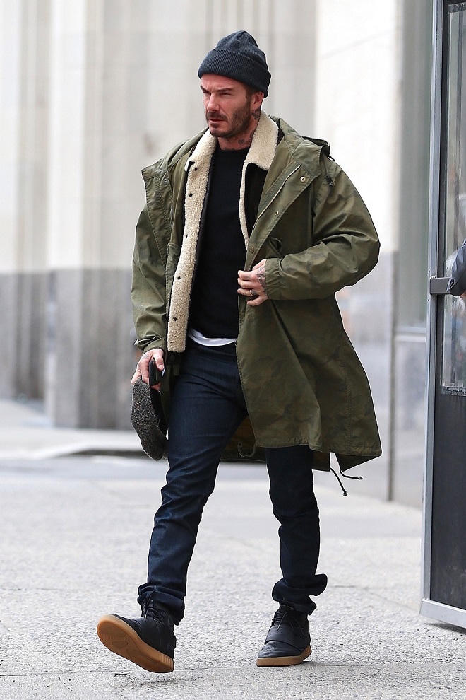 Phong cách thời trang sành điệu của David Beckham ở tuổi U50