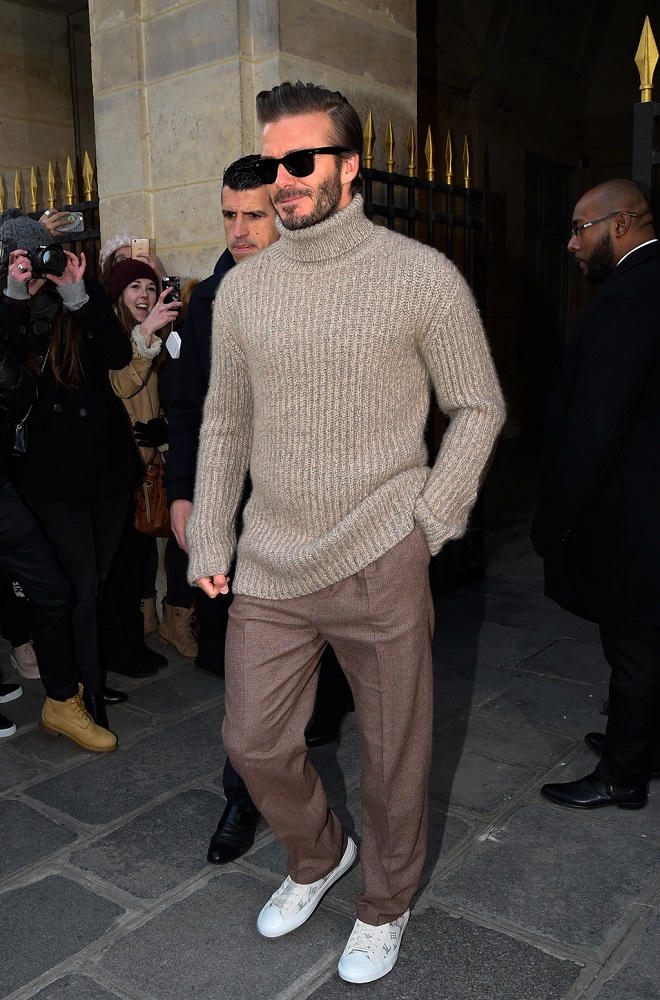 Phong cách thời trang sành điệu của David Beckham ở tuổi U50