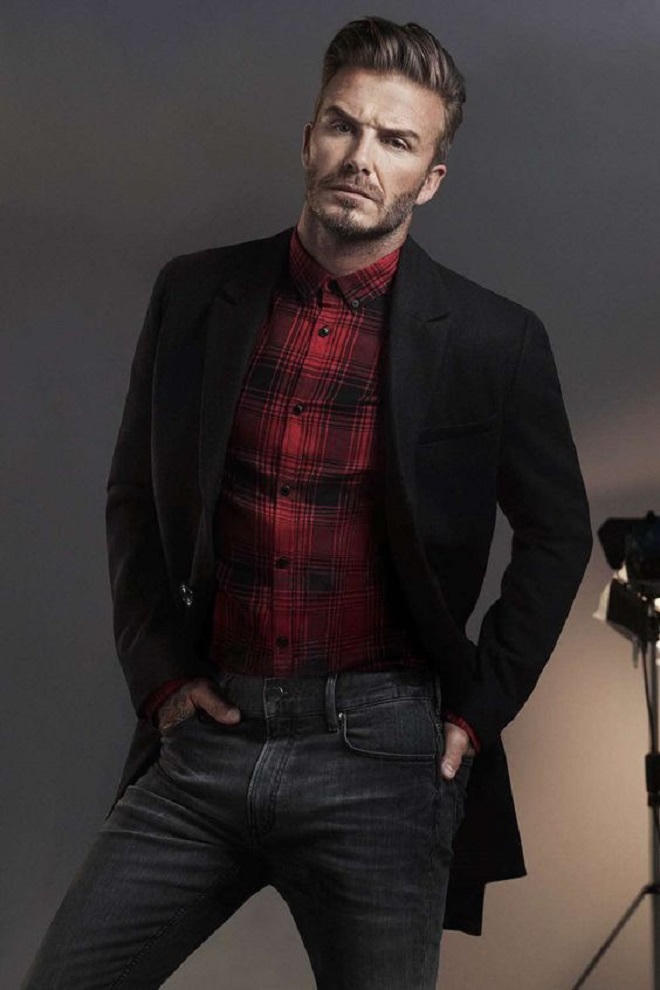 Phong cách thời trang sành điệu của David Beckham ở tuổi U50