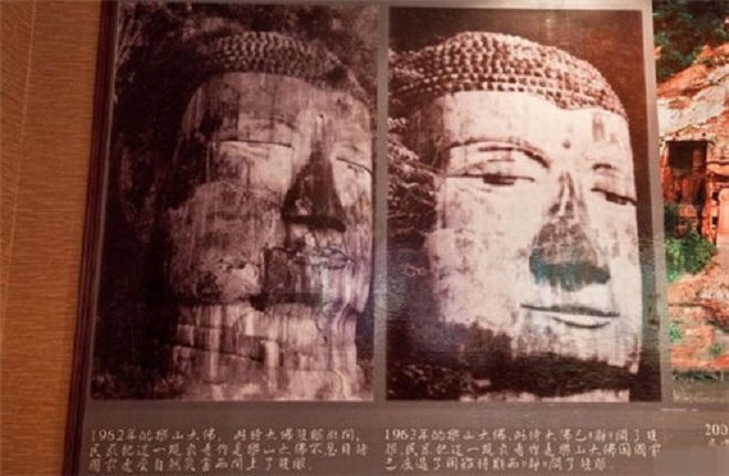 Tương truyền về tượng Phật khổng lồ từng 4 lần rơi lệ