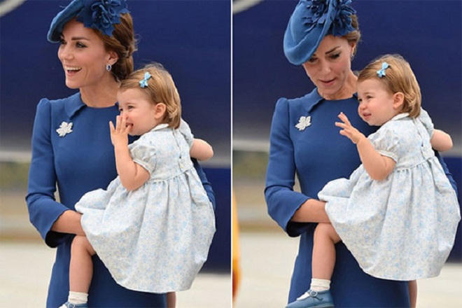 Công chúa Charlotte gây sốt vì thường xuyên diện đồ ton sur ton với mẹ
