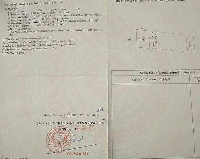 Đắk Lắk: Cán bộ địa chính làm sai lệch sổ đỏ, dân nhận quả đắng