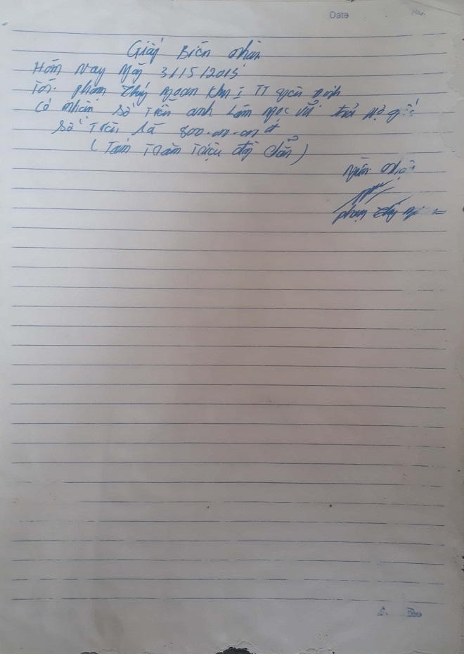 Đơn thư tố cáo vợ chồng ông Phạm Ngọc Diệp (Hải Hậu, Nam Định): Ngậm đắng nuốt cay bán nhà vẫn bị “xiết nợ”