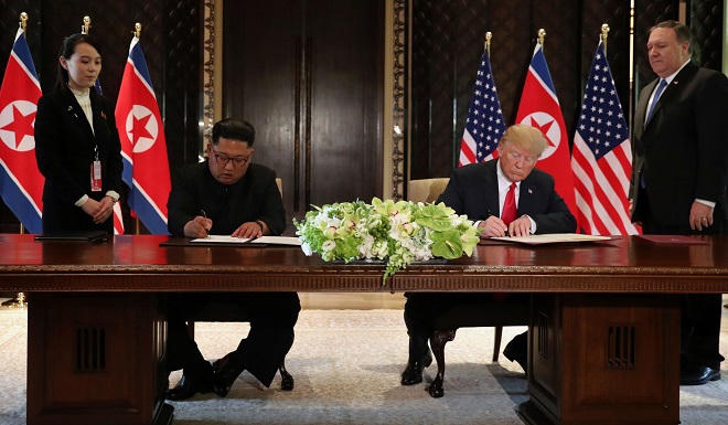 7 khoảnh khắc ấn tượng cuộc gặp Trump - Kim