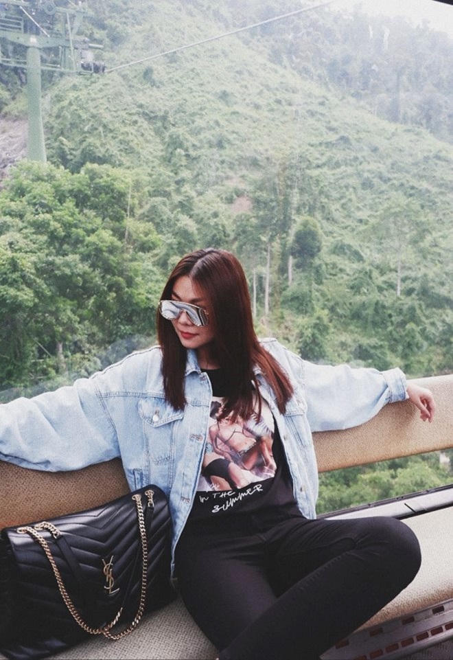 Thanh Hằng, Hà Tăng ưa chuộng áo khoác denim nam tính