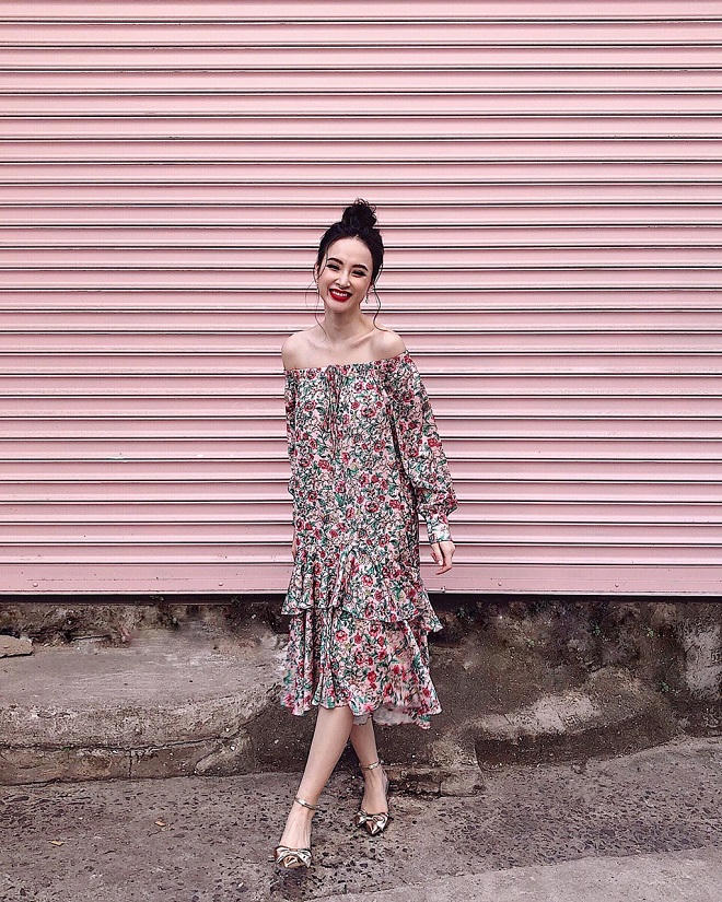 Thanh Hằng, Hà Tăng ưa chuộng áo khoác denim nam tính