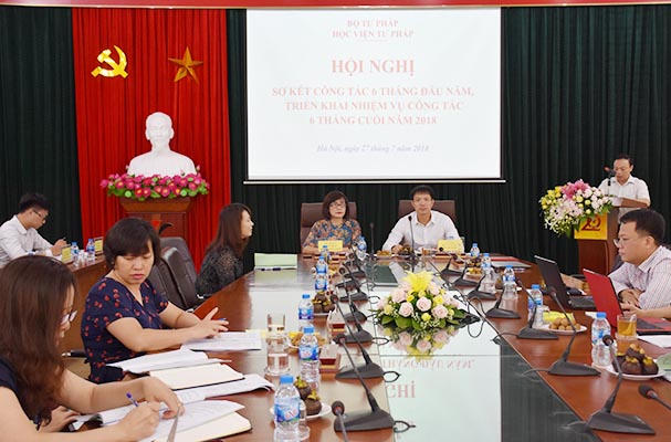 Học viện Tư pháp: Đẩy mạnh hợp tác quốc tế thông qua hoạt động đào tạo, bồi dưỡng