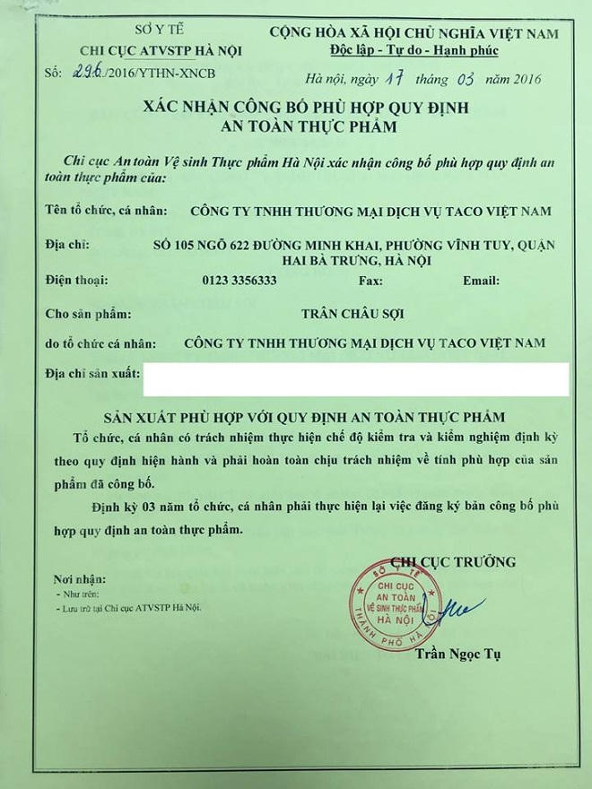 TocoToco - Thương hiệu trà sữa Việt cam kết sử dụng nguồn nguyên liệu an toàn, chất lượng