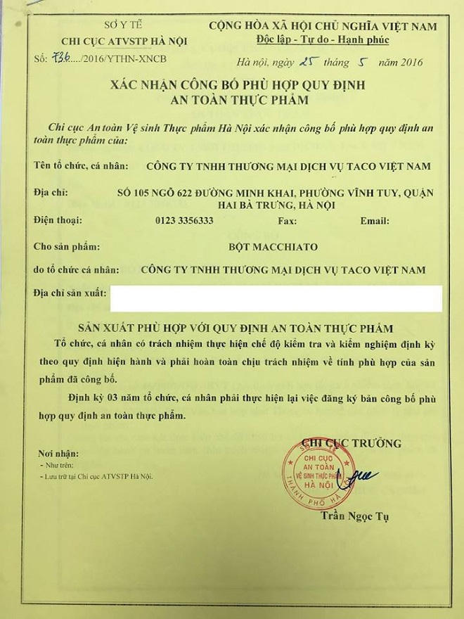 TocoToco - Thương hiệu trà sữa Việt cam kết sử dụng nguồn nguyên liệu an toàn, chất lượng