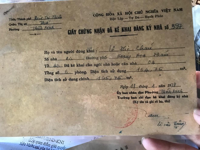 Cụ bà gần 40 năm đi đòi nhà, chờ 1 quyết định thấu tình trước khi chết