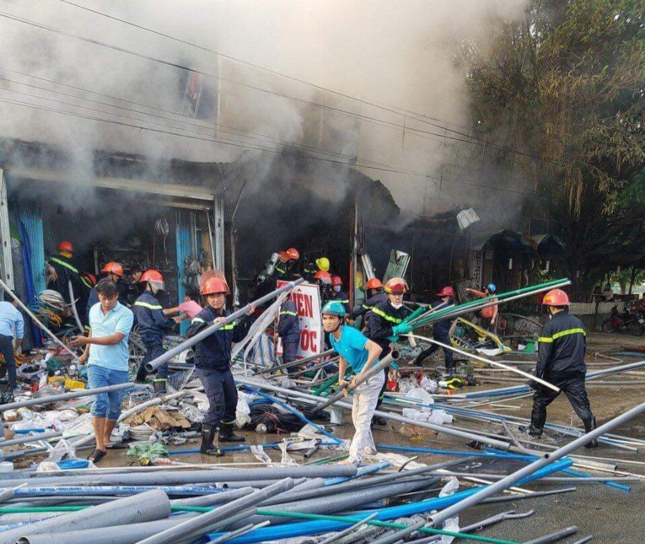 Người đàn ông chết trong lửa khi đang ngủ