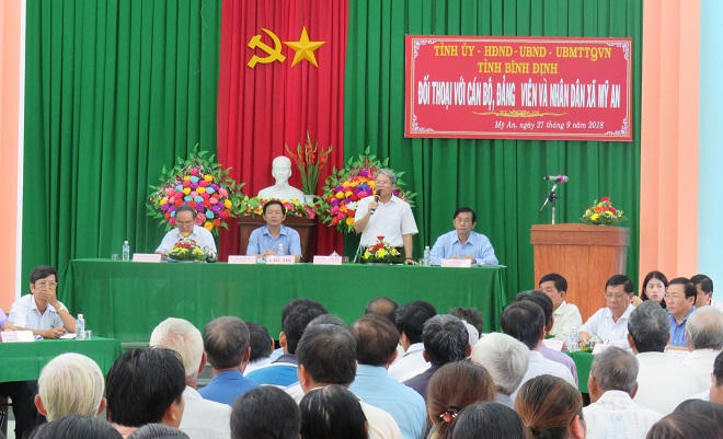 Bình Định: Đau đầu tìm cách tháo gỡ việc người dân phản đối dự án