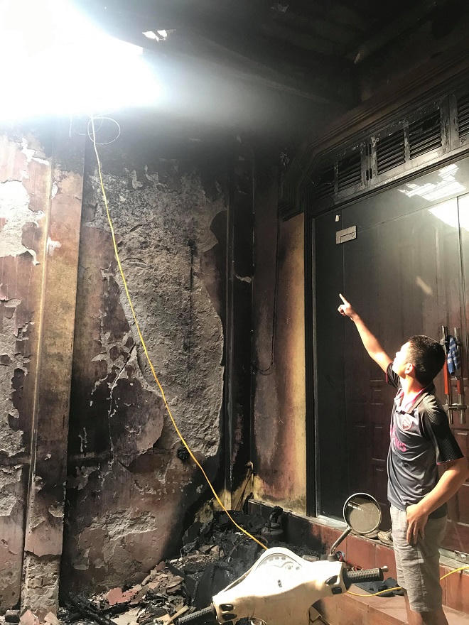 Nghi vấn xã hội đen tàn ác phóng hỏa đốt nhà giữa đêm