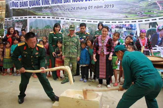 'Xuân biên cương, Tết quân dân' ở Nậm Nhùn