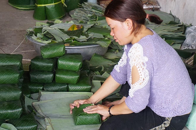 Bánh chưng xuất ngoại