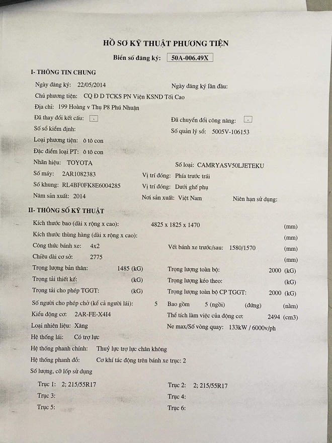 Truy nguồn gốc xe Camry biển xanh chuyên 'lang thang' đường phố Biên Hòa