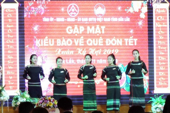 Niềm vui kiều bào về quê đón Tết