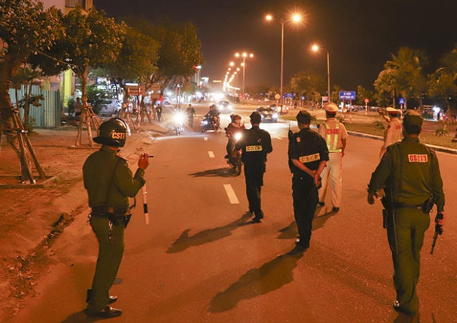 Đêm giao thừa của những chiến sỹ bảo vệ bình yên đường phố