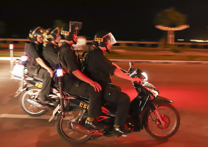 Đêm giao thừa của những chiến sỹ bảo vệ bình yên đường phố