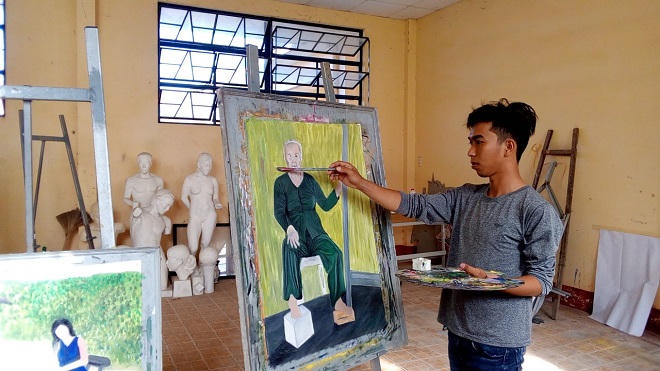 Nơi chắp cánh những mầm non nghệ thuật mảnh đất chín Rồng