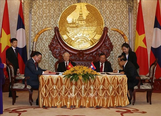 Tổng Bí thư, Chủ tịch nước kết thúc tốt đẹp chuyến thăm Lào và Campuchia