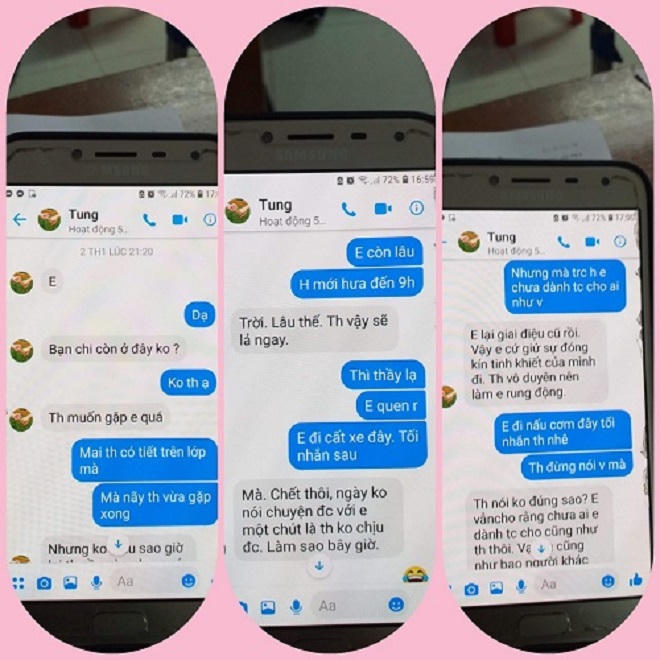 'Sởn gai ốc' loạt tin nhắn nghi của thầy giáo Thái Bình “gạ tình” nữ sinh