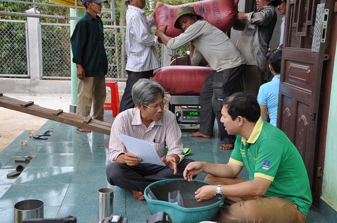 Người mang sức sống mới về vùng trồng tiêu Lâm San