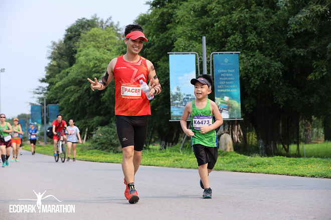 Ecopark Marathon – Ngày hội gia đình ý nghĩa dịp nghỉ lễ