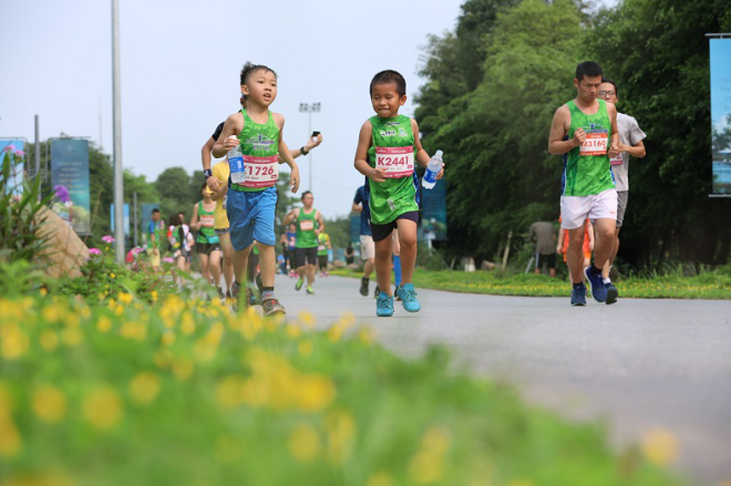 Ecopark Marathon – Ngày hội gia đình ý nghĩa dịp nghỉ lễ