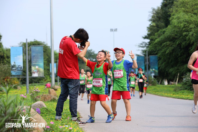 Ecopark Marathon – Ngày hội gia đình ý nghĩa dịp nghỉ lễ