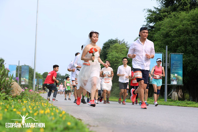 Ecopark Marathon – Ngày hội gia đình ý nghĩa dịp nghỉ lễ