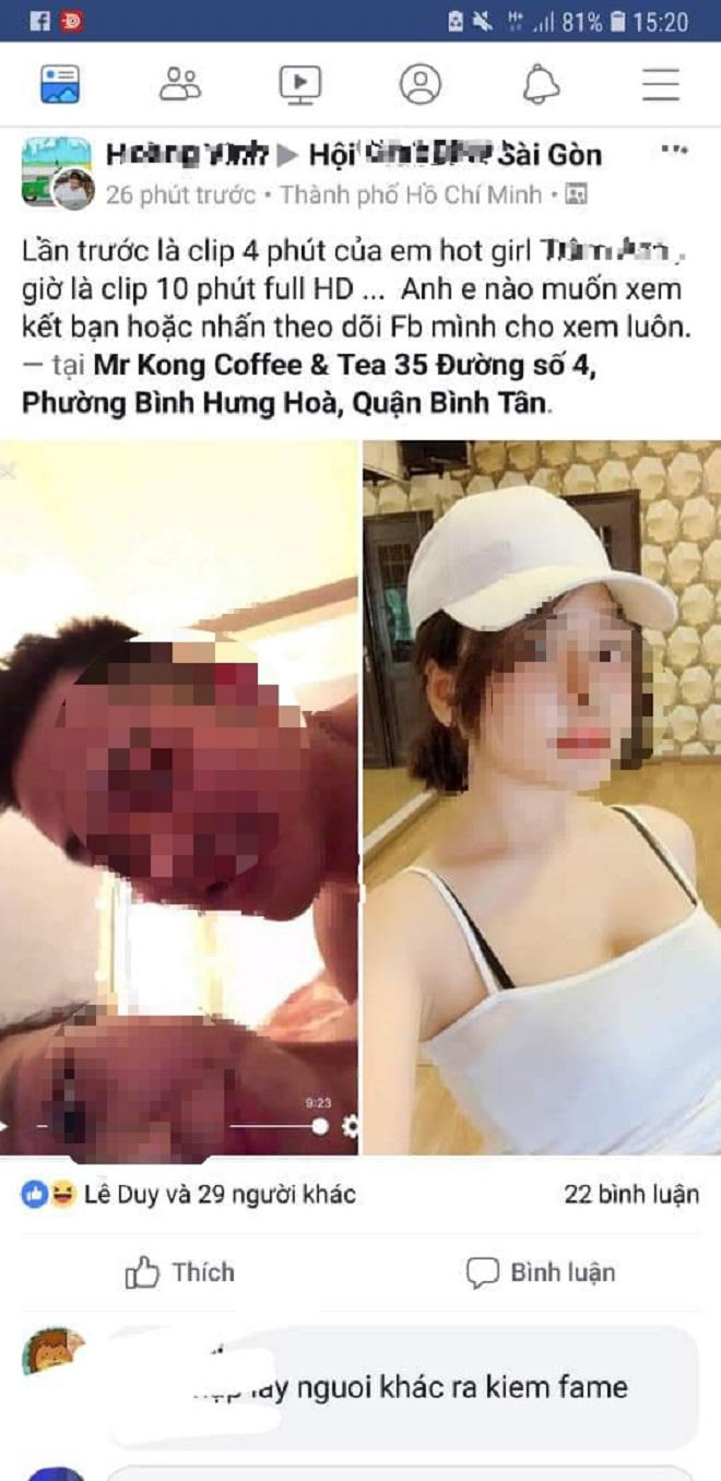 Thi nhau chia sẻ clip “nóng”: Thiếu cả nhận thức lẫn ý thức pháp luật