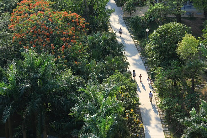 Không khí tại Ecopark sạch hơn nhiều lần so với quy chuẩn