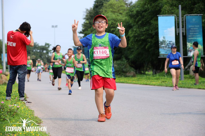 Ecopark Marathon – Ngày hội gia đình ý nghĩa dịp nghỉ lễ