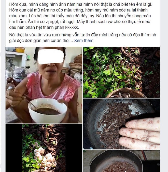 Sự thật đằng sau việc cổ vũ ăn nấm độc