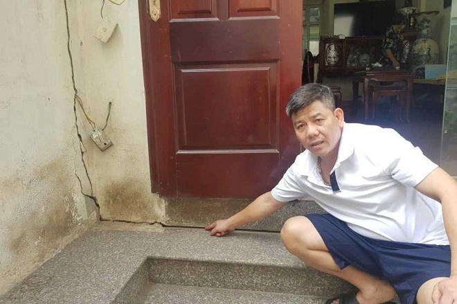 Công trình Bệnh viện đa khoa Nông nghiệp gây lún, nứt nhà dân: Chủ đầu tư “đá” trách nhiệm bồi thường