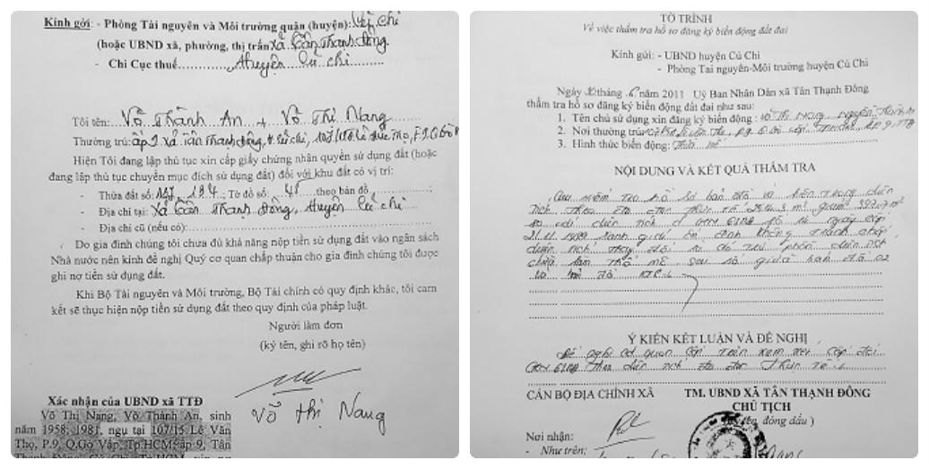  'Công nghệ' làm giả hồ sơ sổ đỏ tại TP HCM