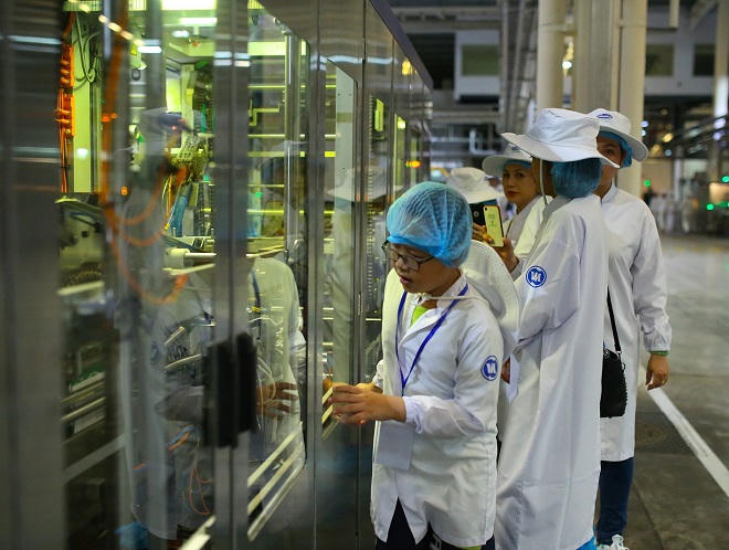 Mong ngày càng nhiều trẻ em được thụ hưởng chương trình sữa học đường