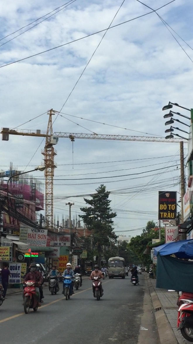 Một số công trường xây dựng nguy cơ mất an toàn lao động ở Bình Dương 